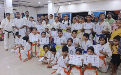 Belt Distribution Ceremony at Sonam Karate Academy – Bansdroni Branch